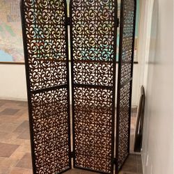 Tri Fold Room Separator