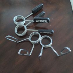 Weider Plate Clips