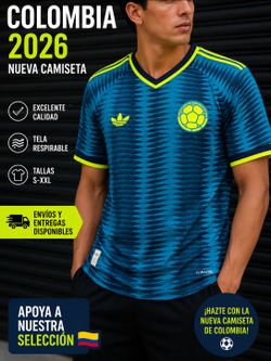 Colombia 2026 Soccer Jersey | New | M-3XL | Premium Quality