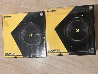 600W Peak 12" COMPC Kicker