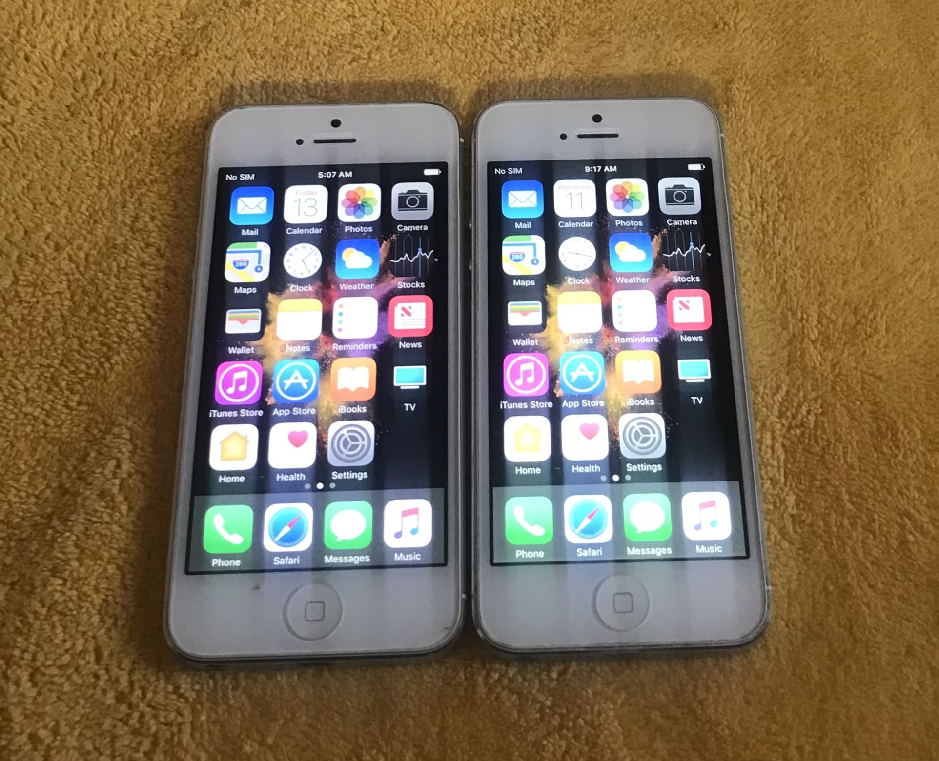 2 iPhone 5 16gb Att Only 