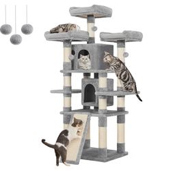 Feandrea 67 Inches Multi-Level Cat Tree  