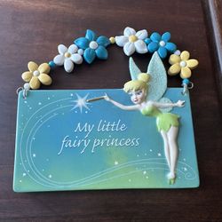 Disney Tinker Bell Wall Hanging Plaque