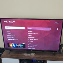 TCL Roku TV 43 Inch Ultra HD Smart 
