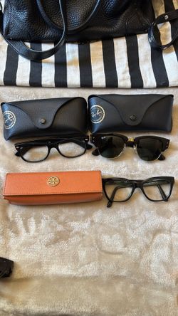 ray-ban glasses and tory burch