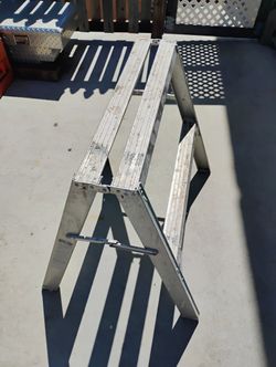2 Step Aluminum Ladder