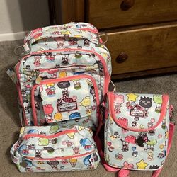 Hello Kitty JuJube extra large book bag, bottle, warmer and diaper bag retired
