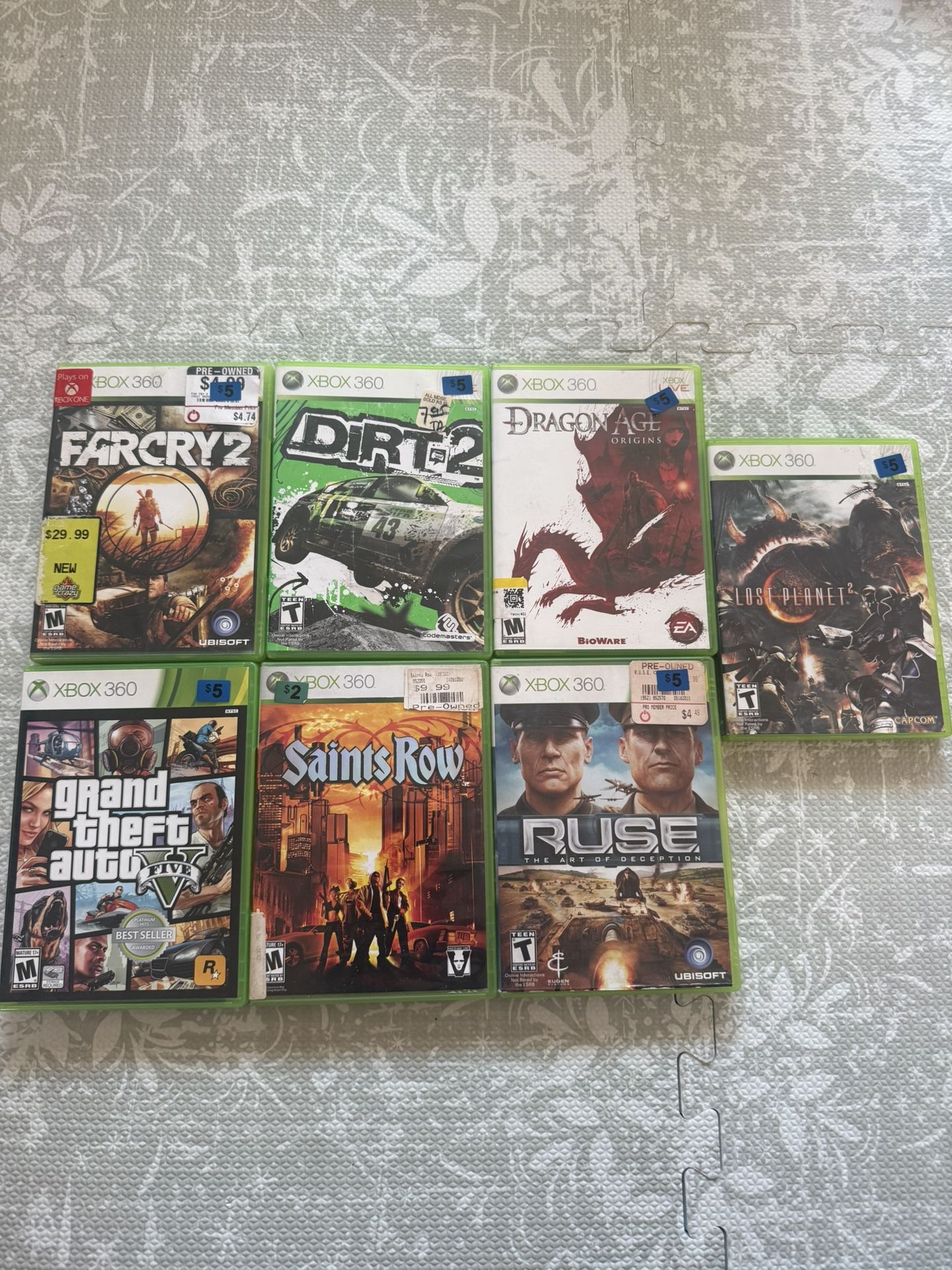 XBOX 360 Games 