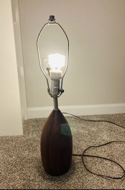 Danish Teardrop Vintage Table Lamp (Base Only) 