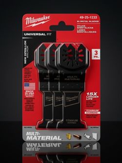 Milwaukee oscillator blades for multi material