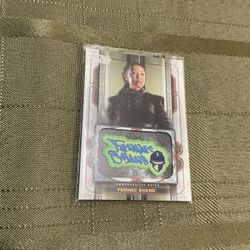 2024 Star Wars Fennec Shand Book Of Boba Fett Commemorative Patch SP Card Collectible 