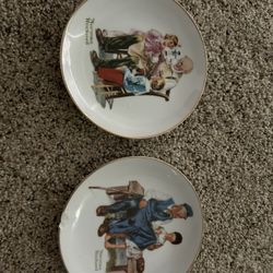Vintage Toy maker plates