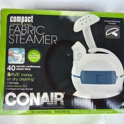 Fabric Steamer,ConAir, Commercial Quality, Used Once To Steam New Curtain. Easy Safe Contactless Outside Pick Up In North County San Diego. 