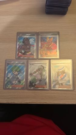 Surfer, Firebreather, Wally’s Compassion, N’s Plan, Cyrano- Pokemon