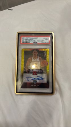 2024 Bowman U Best Dylan Harper Auto PSA 9 /75
