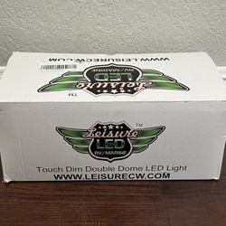 Leisure RV-Marine Touch Dim Double Dome LED Light 5-Pack
