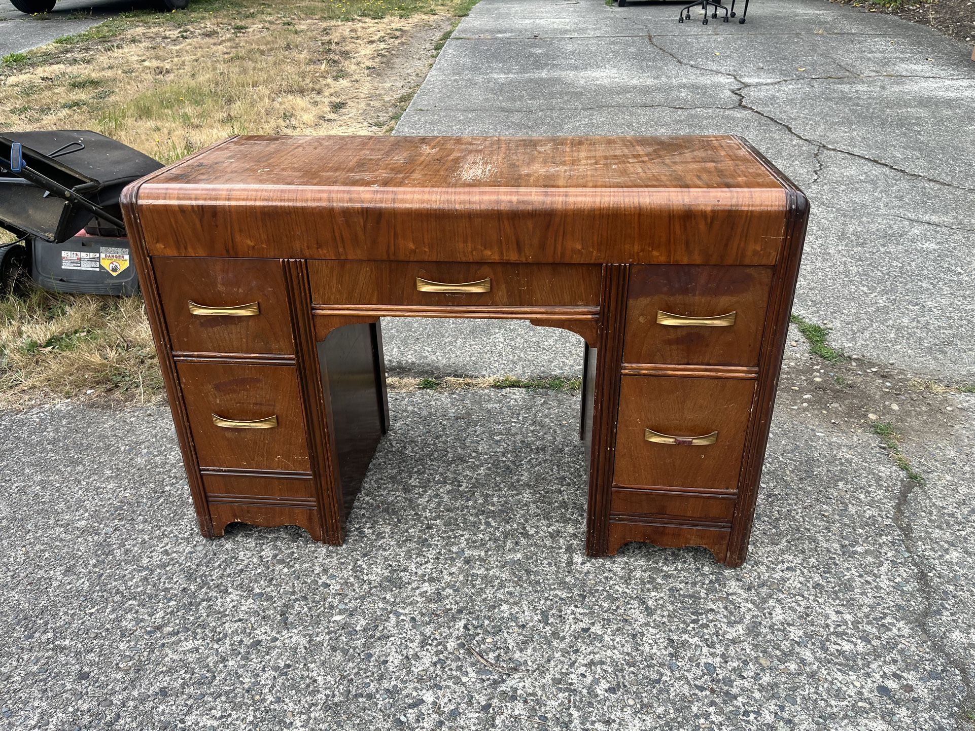 Vintage Wood Vanity