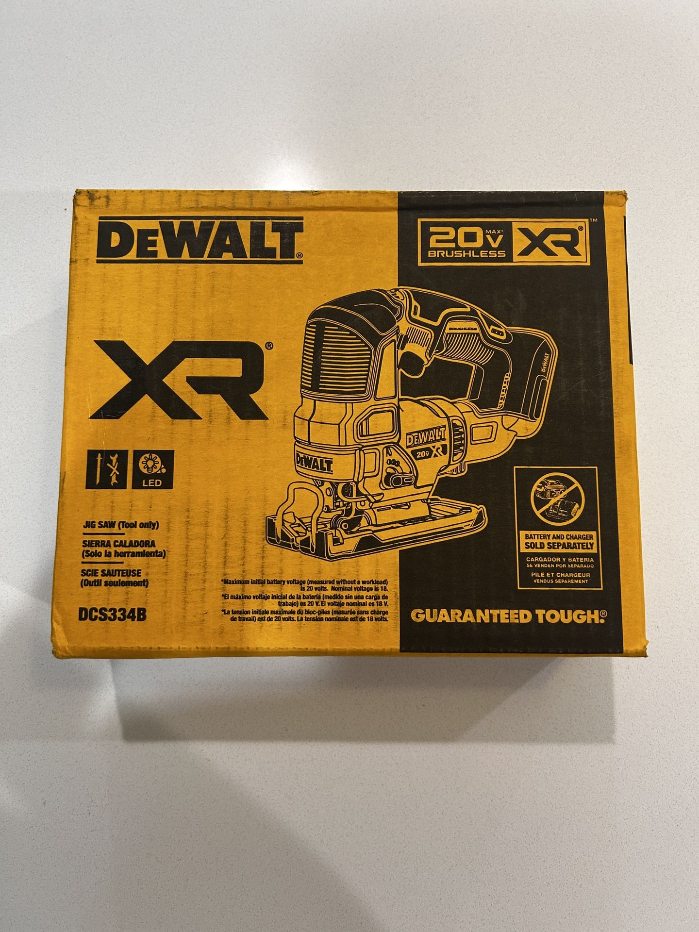 Dewalt Jigsaw Brand new never opened DCS334B
