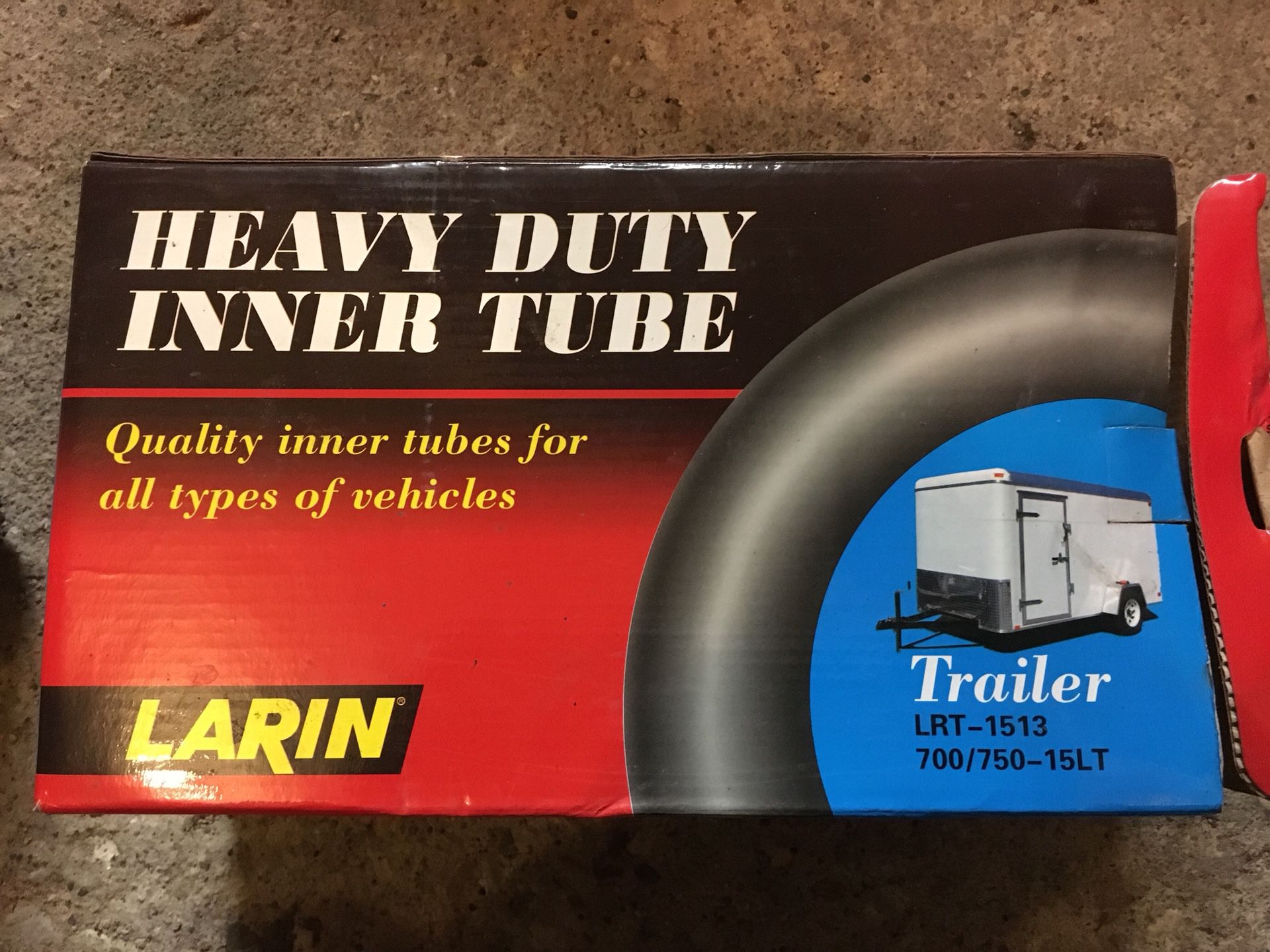 Trailer tire innertube