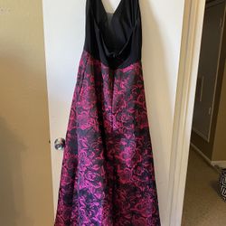 Long Halter Dress. Jessica Simpson Collection