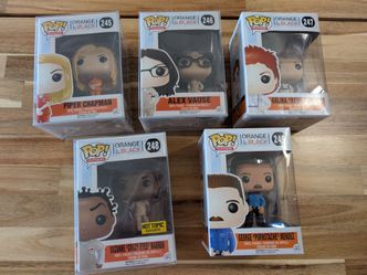 (C) Funko Pop! Orange Is the New Black Set of 5
