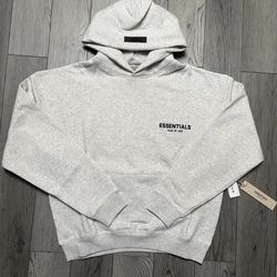 Essentials Hoodie Light Oat