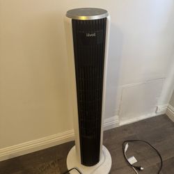 LEVOIT Tower Fan for Bedroom, 25ft/s Velocity Standing Fan with 28dB Quiet for Sleep, Remoter