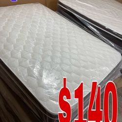 Mattress Pillow Top New 