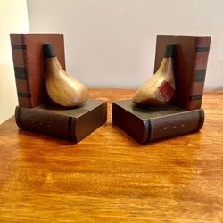 Golf Club Book Ends Set