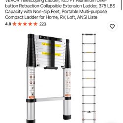 10.5ft Telescoping Ladder