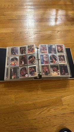 NBA Basketball, rookie cars, Michael Jordan, and more players Binder