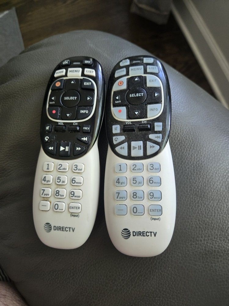 Direct TV Remotes Work Great Have 3 More