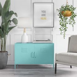 Novogratz Mint Green Storage Locker For That Industrial Look. Locker Has 2 Doors And Is Metal. Retails At Amazon For $199.https://offerup.com/redirect