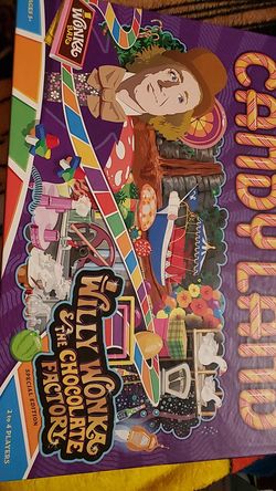 Willy wonka candyland board game