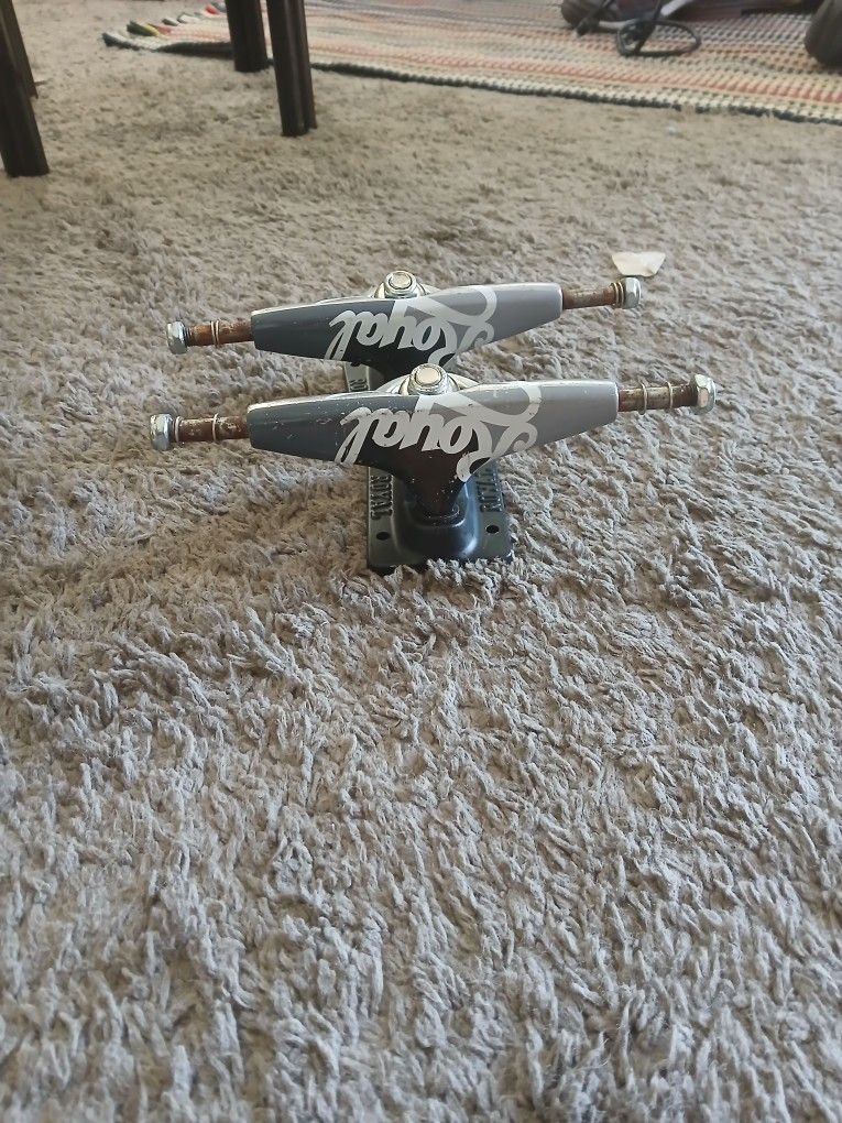 New skateboard trucks.