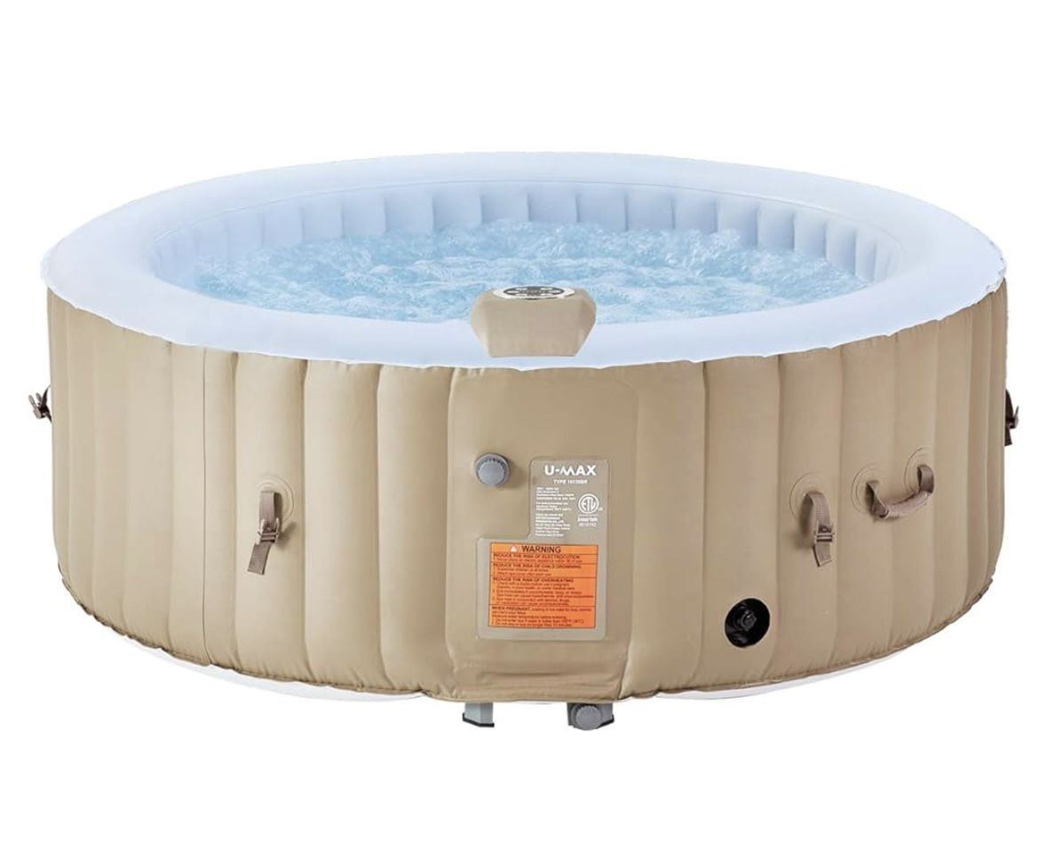 New Inflatable Portable Hot Tub Jacuzzi Spa