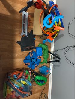 Hot Wheels track sets