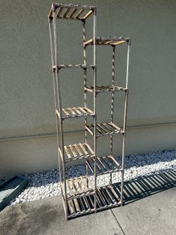 60” Wood Shelves Outdoor Teak