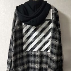 Off-White Flannel Distressed 