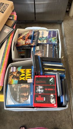 Mixed Lot of DVDs and Blu-rays
