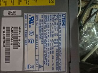 Liteon PS-5301-08HA 300W PC Power Supply