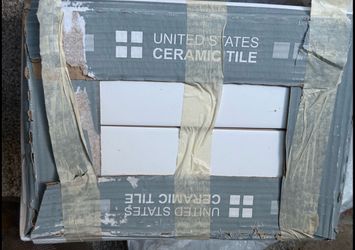 United States Ceramic Tile White Box
