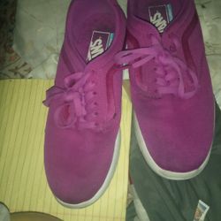 Size 8 Woman's Purple Vans