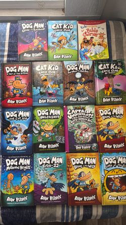 DogMan, Cat Kid, and Captain Underpants Books