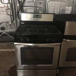 Whirlpool  Gas Range Stainless 