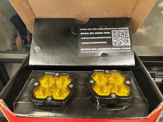 Amber baja design pods