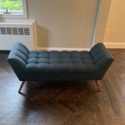 Blue Comfort Bench 