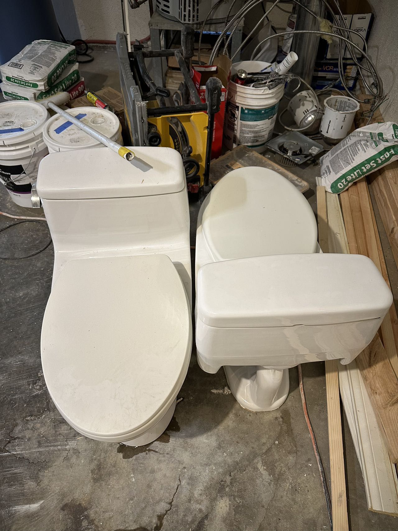 Toto One Piece Toilet X2
