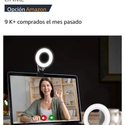 Kit de iluminación de videoconferencia