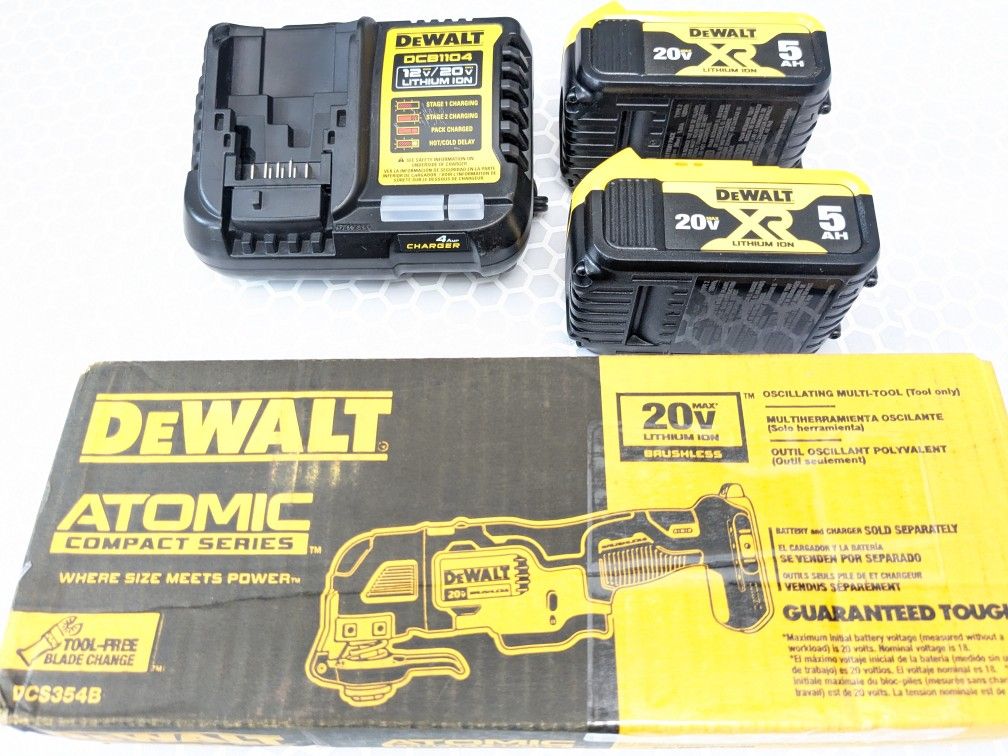 20V Max DeWalt ATOMIC Oscillating Multi-tool PRO-Combo Kit